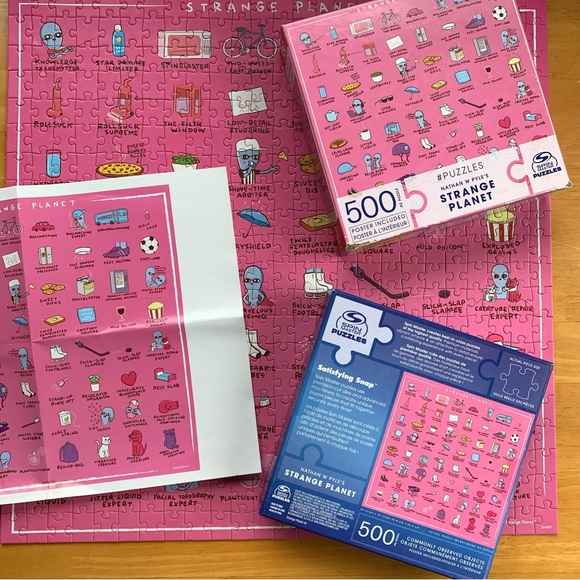 Puzzle Strange Planet 500 piece by Spin Master Puzzle - Picture 2 of 2